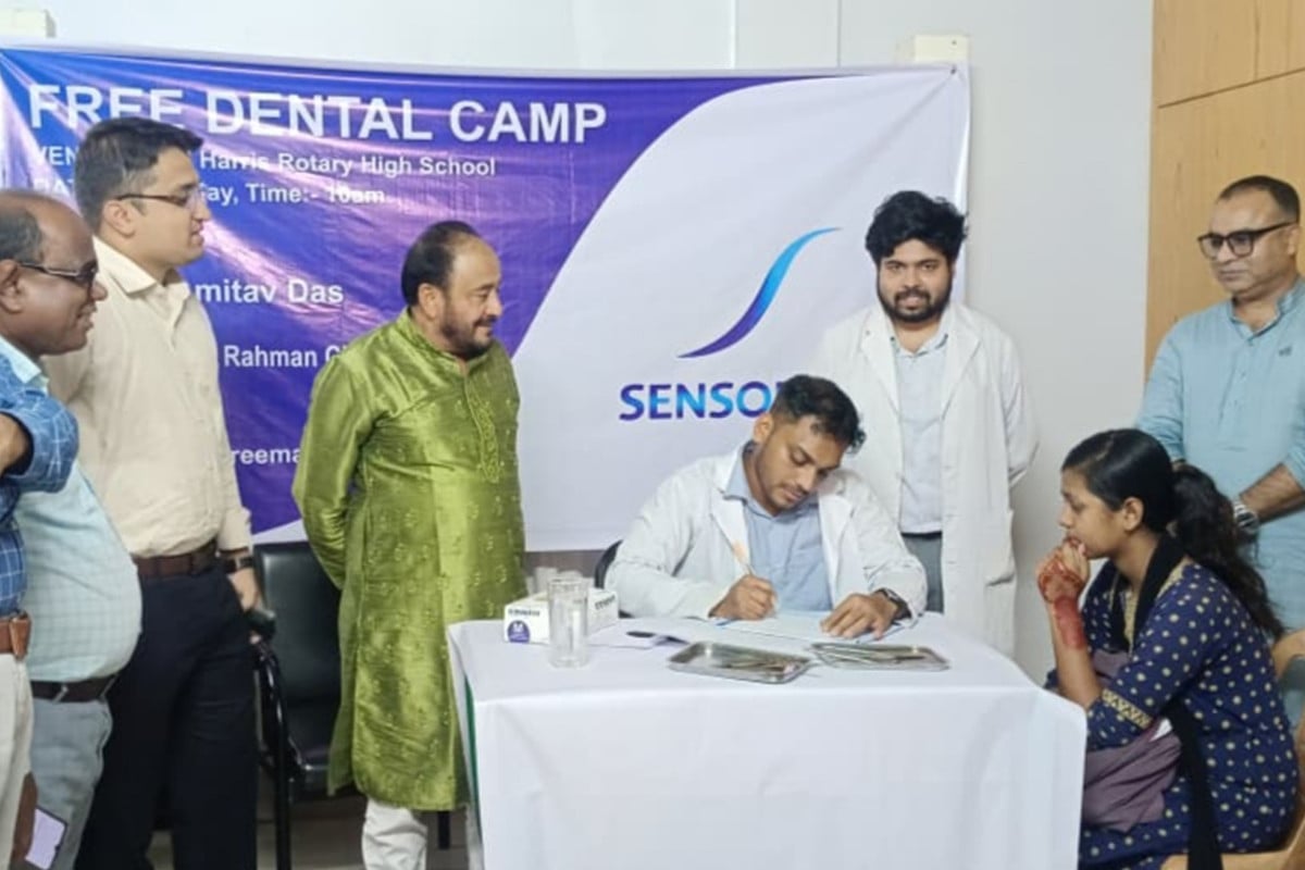 শ্রীমঙ্গলে ফ্রি ওরাল চেকআপ ও ডেন্টাল ক্যাম্প