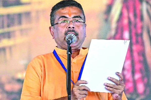 পশ্চিমবঙ্গের মুখ্যমন্ত্রী শুভেন্দু অধ্যায়ের শুরু