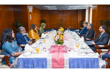 পাকিস্তানের স্বরাষ্ট্রমন্ত্রীর সঙ্গে পররাষ্ট্র প্রতিমন্ত্রীর বৈঠক
