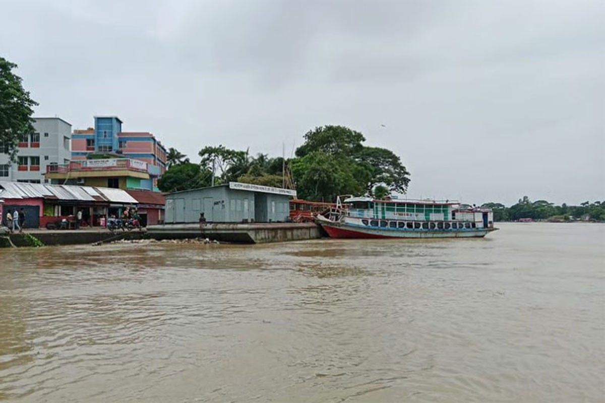 সিলেটের দুই নদীর পানি এখনো বিপদসীমার ওপরে