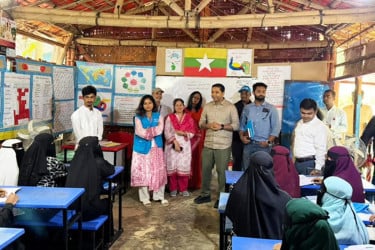 রোহিঙ্গা শিশুদের শিক্ষাবান্ধব পরিবেশ নিশ্চিতে কাজ করছে সরকার : গণশিক্ষা প্রতিমন্ত্রী