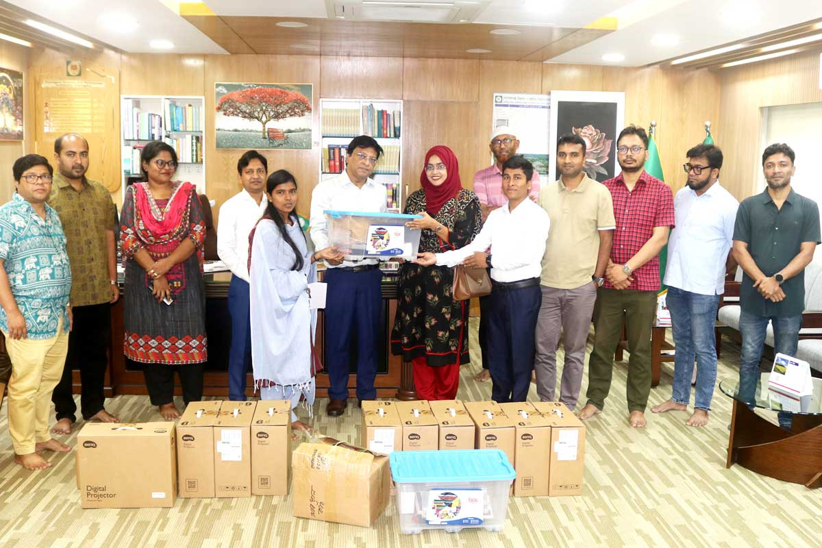 গোবিপ্রবিতে বিভিন্ন বিভাগে আধুনিক শিক্ষা সরঞ্জাম সংযোজন