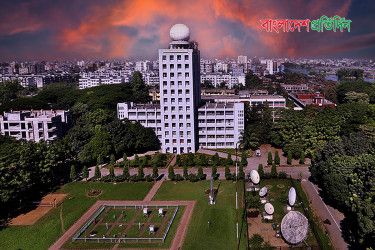 ঢাকায় বজ্রসহ বৃষ্টির পূর্বাভাস, ৫ জেলায় সতর্কবার্তা