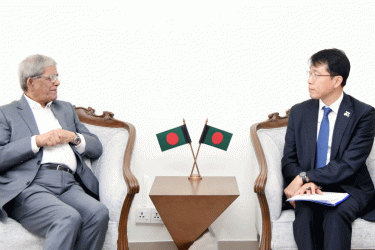 স্থানীয় সরকার মন্ত্রীর সঙ্গে কোইকা কান্ট্রি ডিরেক্টরের সৌজন্য সাক্ষাৎ