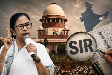 পশ্চিমবঙ্গের বিধানসভায় প্রভাব ফেলেছে ‘এসআইআর’, সর্বোচ্চ আদালতে অভিযোগ মমতার
