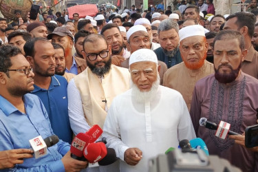 জামায়াত আমিরের মিরপুর-১ শাহ আলী কাঁচা বাজার পরিদর্শন