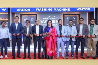 এআই নির্ভর স্মার্ট ওয়াশসহ ওয়ালটনের চার প্রিমিয়াম ক্যাটাগরির ওয়াশিং মেশিন উন্মোচন