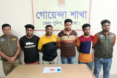 গাইবান্ধায় চার মাদক কারবারি গ্রেফতার