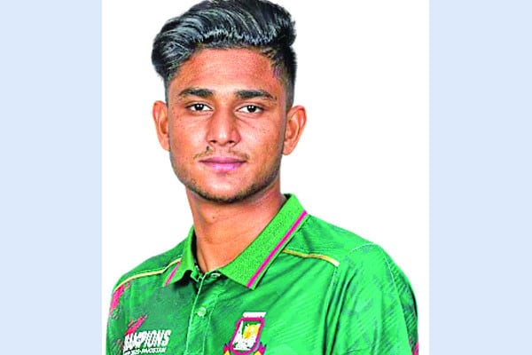 আইসিসির এপ্রিলসেরা নাহিদ রানা