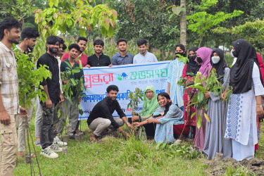 নীলফামারীতে বসুন্ধরা শুভসংঘের বৃক্ষরোপণ ও বিতরণ কর্মসূচি