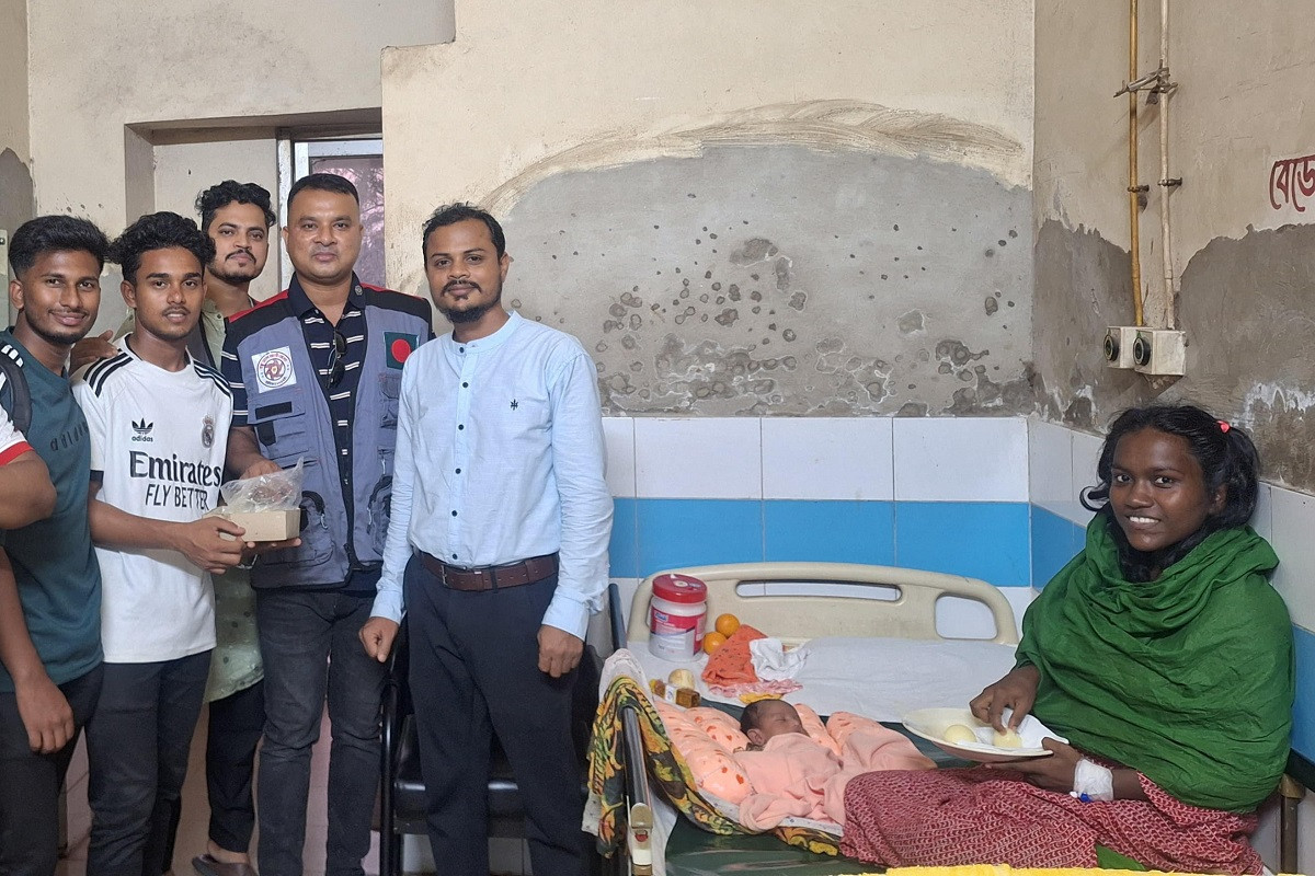 ভারসাম্যহীন মায়ের নবজাতকের নাম রাখা হলো ‘আয়েশা আক্তার মুসকান’