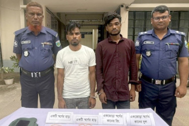 বগুড়ায় চুরি যাওয়া স্বর্ণালংকার উদ্ধার, গ্রেফতার ২