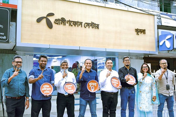 খুলনায় চালু হলো নতুন গ্রামীণফোন সেন্টার