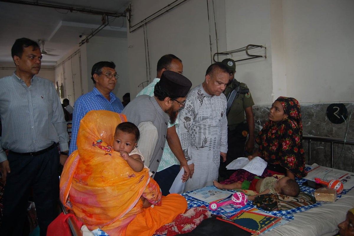 স্বাস্থ্যকর্মীরা অসাধ্য সাধন করছেন: জিয়াউদ্দিন হায়দার