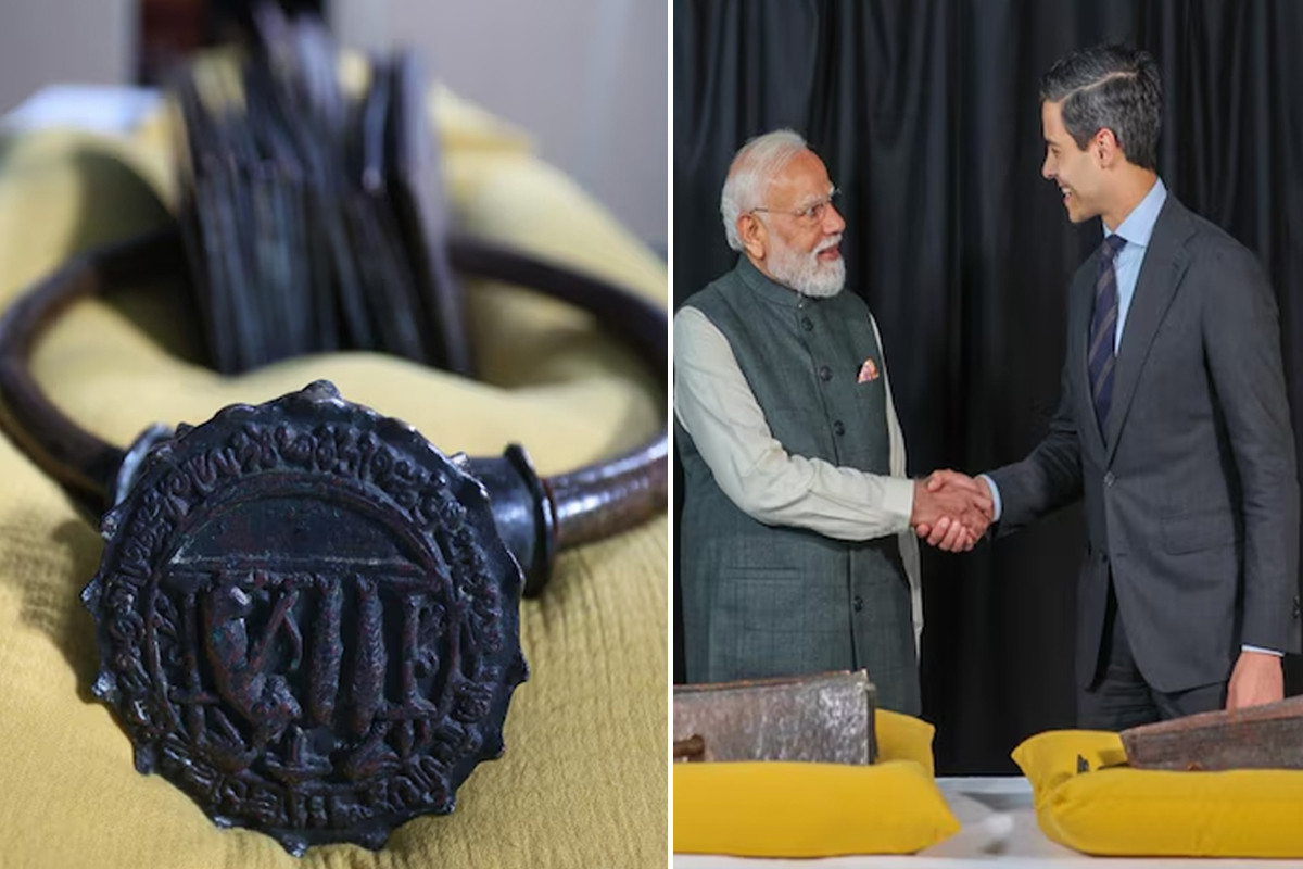 নেদারল্যান্ডস থেকে ভারতে ফিরল চোল সাম্রাজ্যের ১০০০ বছরের পুরোনো তাম্রলিপি