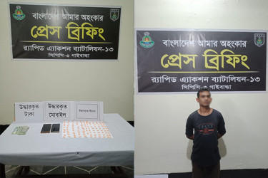 পলাশবাড়ীতে ইয়াবাসহ মাদক কারবারি গ্রেফতার