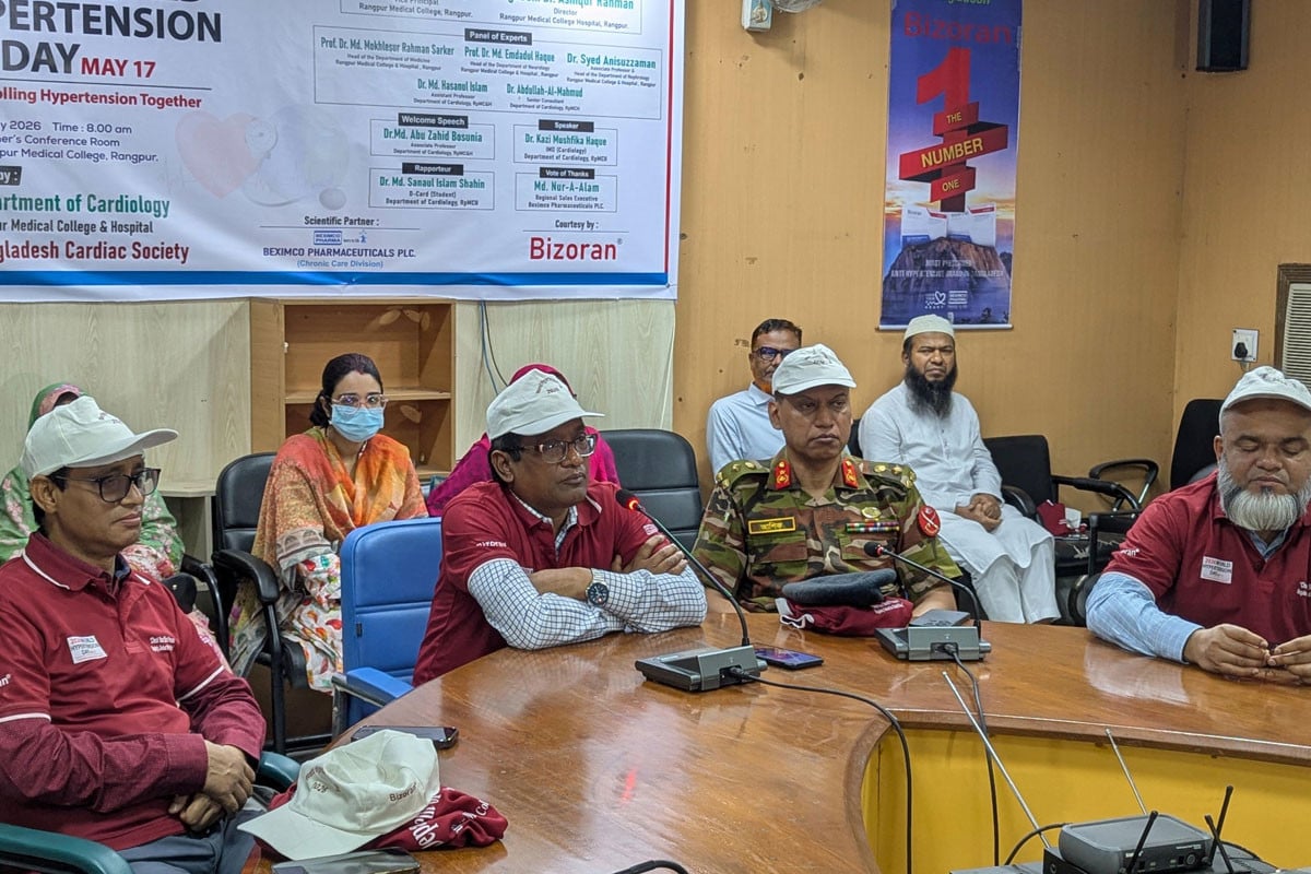 ৫ জন স্ট্রোক রোগীর ৪ জনই উচ্চ রক্তচাপে আক্রান্ত
