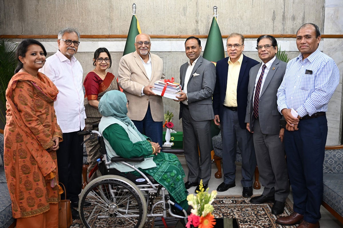 ডেপুটি স্পিকারের সঙ্গে এসডিজি বাস্তবায়নে নাগরিক প্লাটফর্ম প্রতিনিধিদলের সাক্ষাৎ