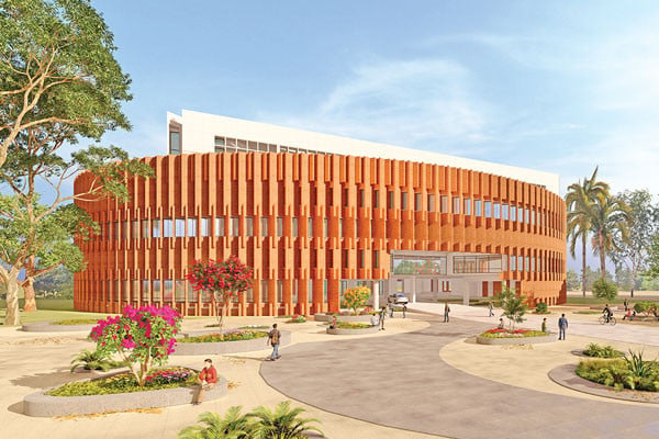 দৃষ্টিনন্দন আধুনিক গ্রন্থাগার
