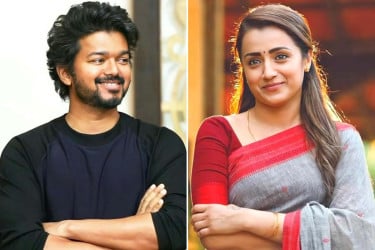বিজয়কে ‘ভালোবাসার বার্তা’ পৌঁছে দেবেন তৃষা, লাজুক হাসিতে ভাইরাল অভিনেত্রী
