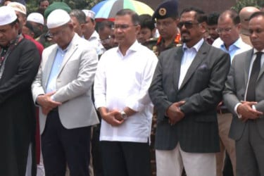 সাবেক প্রতিমন্ত্রী মিজানুর রহমান সিনহার জানাজা সম্পন্ন, অংশ নিলেন প্রধানমন্ত্রী