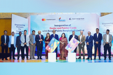 মাস্টারকার্ডের সহযোগিতায় বার্জার ডিলার ও পেইন্টারদের জন্য নতুন ডেবিট ও প্রিপেইড কার্ড চালু