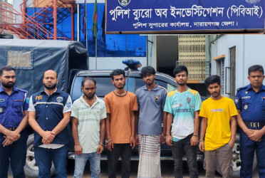 নারায়ণগঞ্জে হত্যার রহস্য উদঘাটন, গ্রেফতার ৬