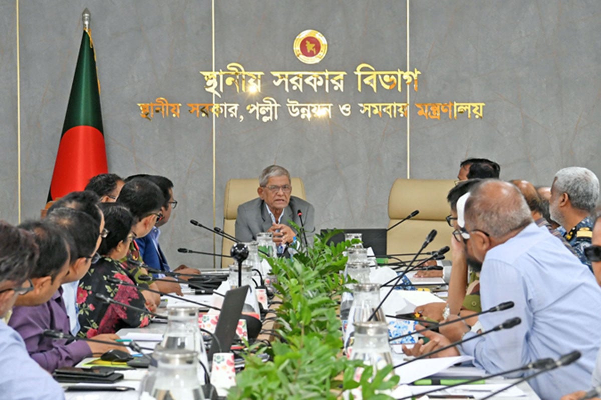 জলাবদ্ধতা সমস্যার স্থায়ী সমাধানে কার্যকর পদক্ষেপের নির্দেশনা মির্জা ফখরুলের