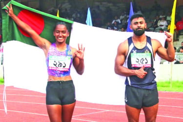 দ্রুততম মানব ইমরানুর মানবী শিরিন