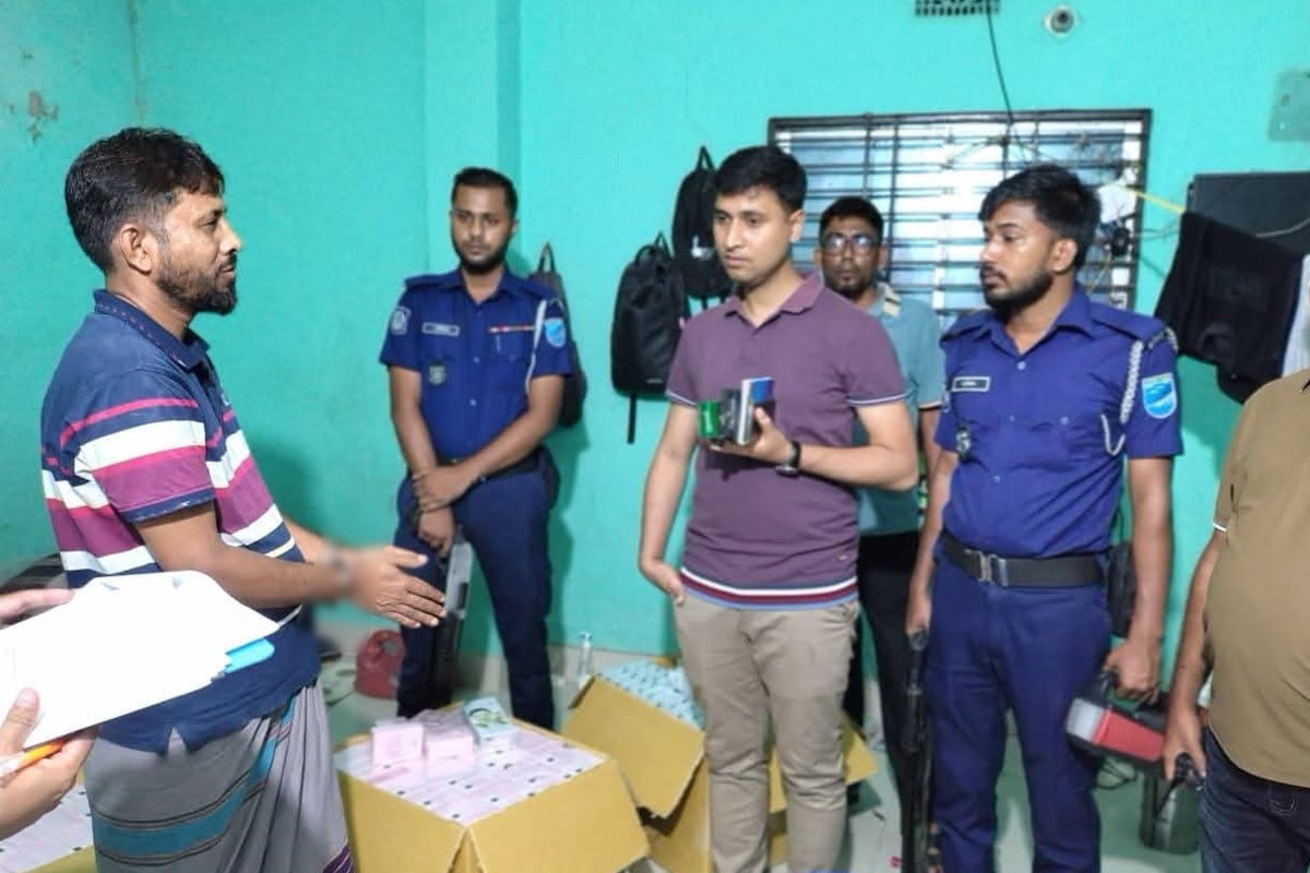 ভাঙ্গায় নকল কসমেটিকস তৈরির অভিযোগে এক ব্যক্তিকে জরিমানা, পণ্য ধ্বংস