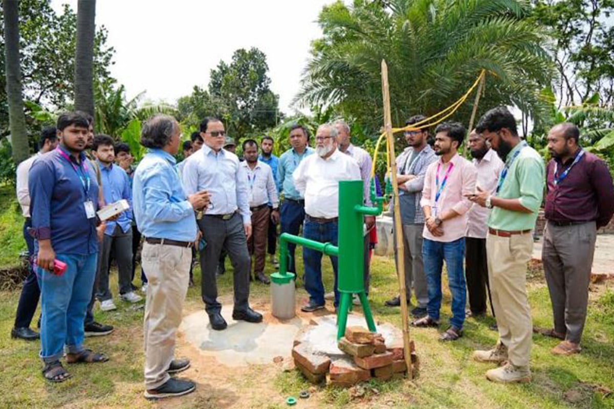 স্মার্ট ক্যাম্পাস, সবুজ শক্তি: ড্যাফোডিলে বায়োগ্যাস প্ল্যান্টের যাত্রা শুরু