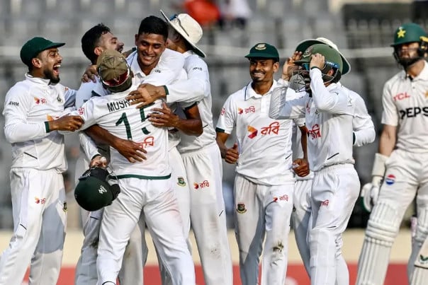 টেস্ট র‍্যাঙ্কিংয়েও বাংলাদেশের ইতিহাস