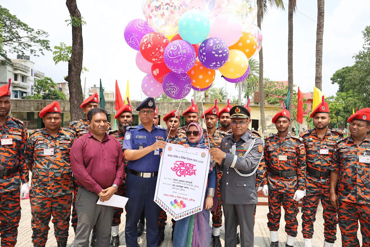 ‘ফায়ার সার্ভিস ২৪ ঘণ্টা জনগণের সেবায় নিয়োজিত’