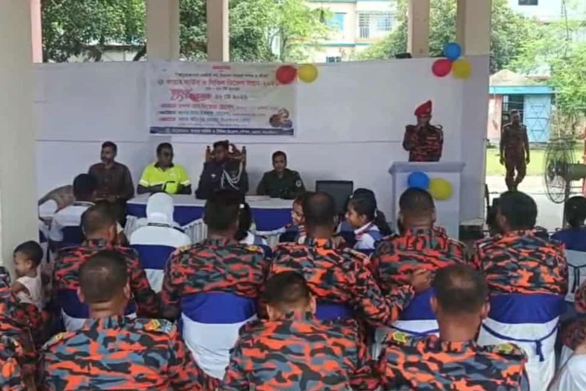 ভালুকায় ফায়ার সার্ভিস ও সিভিল ডিফেন্স সপ্তাহের উদ্বোধন