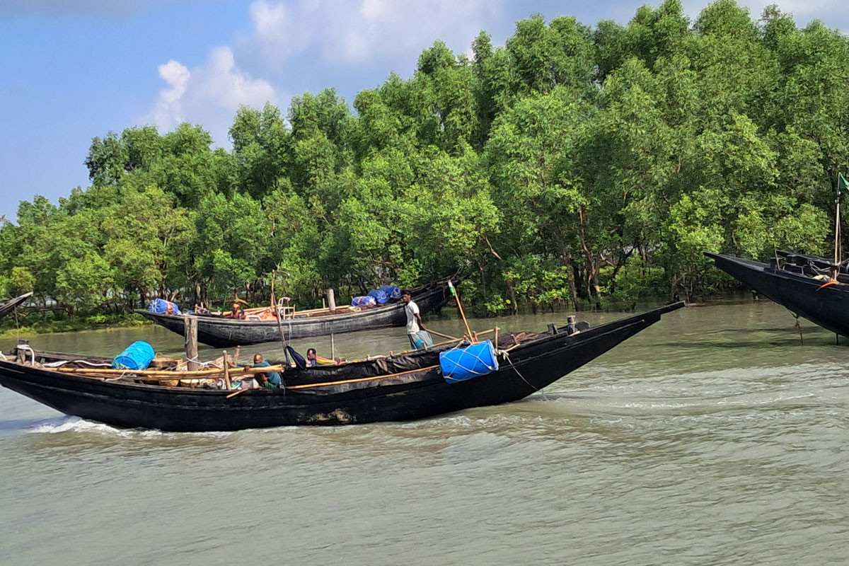 সুন্দরবনে ট্রলারসহ ১২ জেলে অপহরণের অভিযোগ