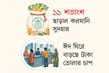 ব্যাংকে নগদ অর্থের সংকট