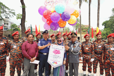 ‘ফায়ার সার্ভিস ২৪ ঘণ্টা জনগণের সেবায় নিয়োজিত’