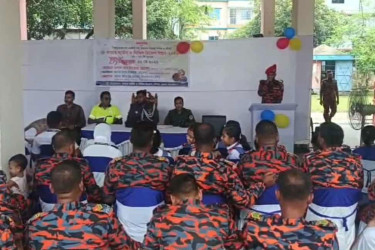 ভালুকায় ফায়ার সার্ভিস ও সিভিল ডিফেন্স সপ্তাহের উদ্বোধন