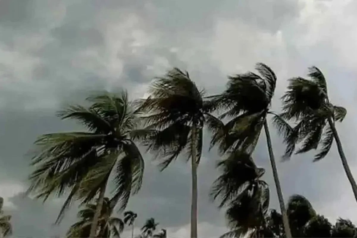 কয়েকটি অঞ্চলে ৮০ কিমি বেগে ঝড়ের আভাস