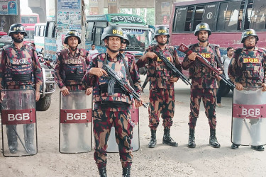 ঈদে আইনশৃঙ্খলা পরিস্থিতি স্বাভাবিক ও  যানজট নিরসনে মাঠে থাকবে বিজিবি