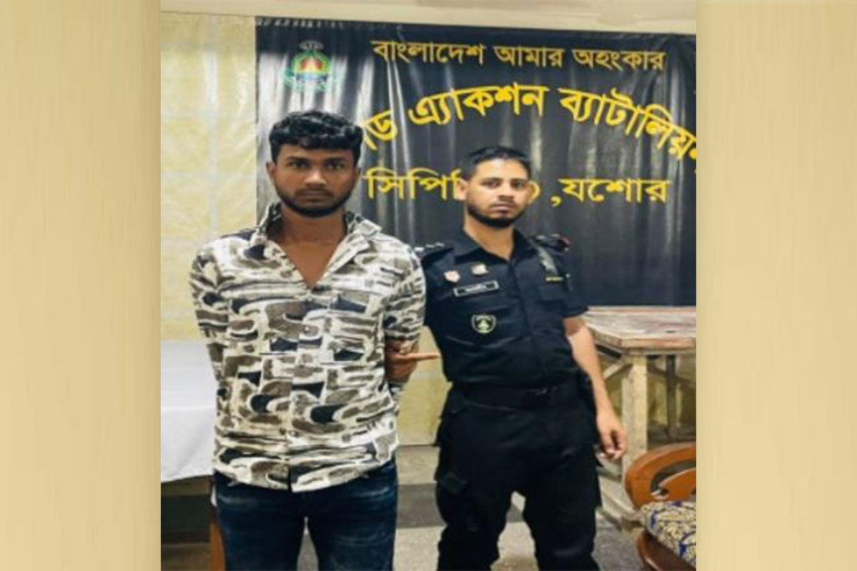 যশোরের শীর্ষ সন্ত্রাসী ‘ভাগনে ইমন’ গ্রেপ্তার