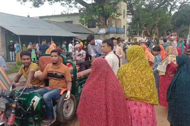 জয়পুরহাটে ট্রাকচাপায় এনজিও কর্মী নিহত