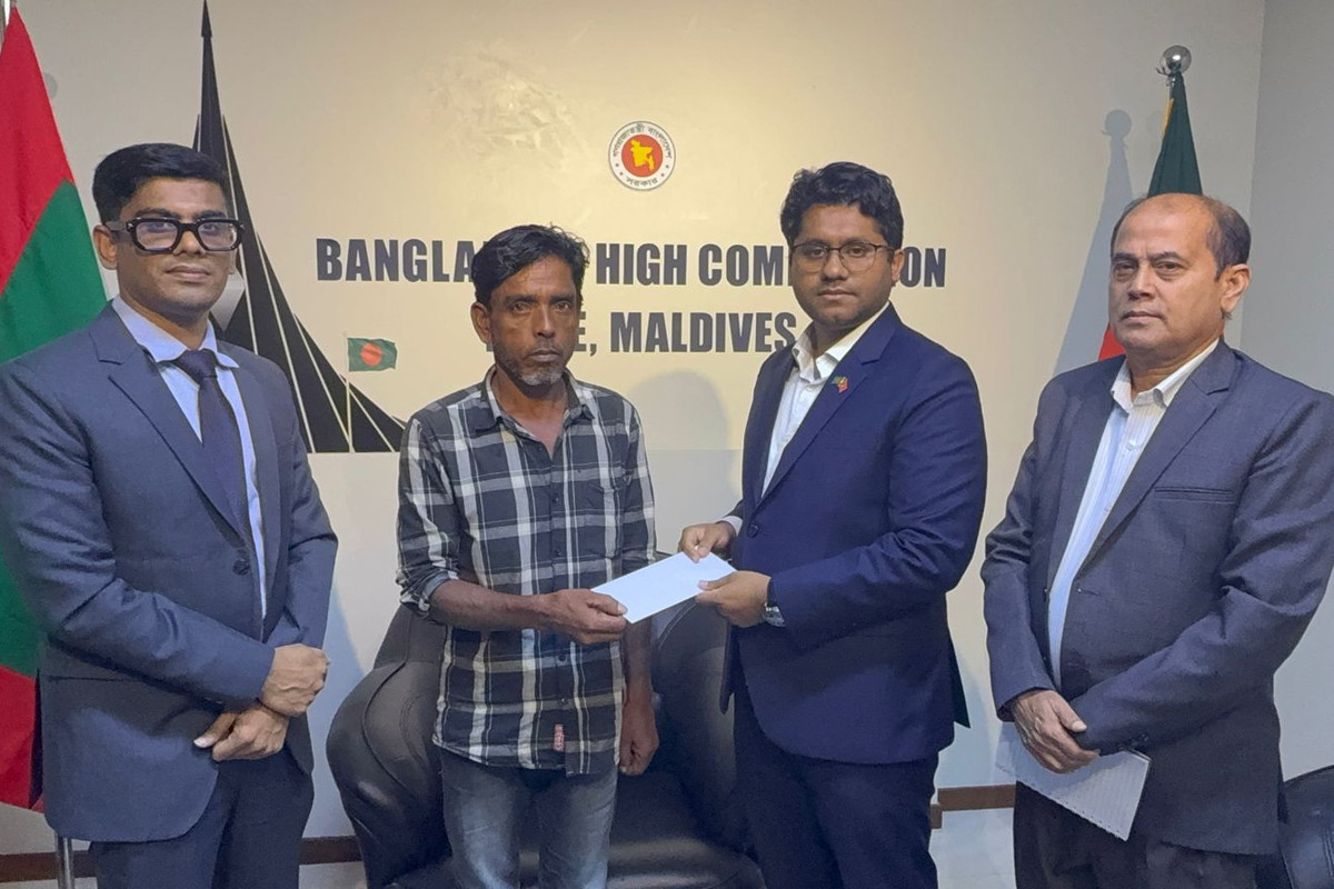 মালদ্বীপে অসুস্থ প্রবাসীর পাশে দাঁড়াল বাংলাদেশ হাইকমিশন