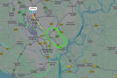 ঝড়ের কবলে চায়না সাউদার্ন গেল কলকাতায়, চট্টগ্রামের বিমান ফিরে গেল চট্টগ্রামেই