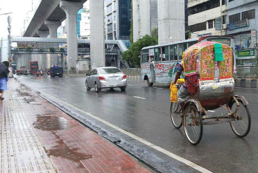 বৃষ্টির পর ঢাকার বায়ুমানে স্বস্তি
