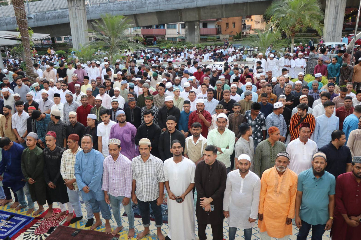 মালয়েশিয়ায় উদযাপিত হচ্ছে পবিত্র ঈদুল আজহা