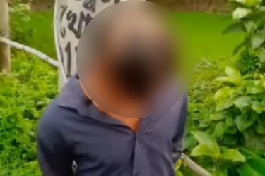 ভাঙ্গায় চুরির অভিযোগে যুবককে মাথা ন্যাড়া করে খুঁটির সঙ্গে বেঁধে নির্যাতন