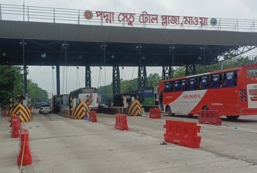 ঈদযাত্রায় পদ্মা সেতুতে ৪৮ ঘণ্টায় প্রায় ১০ কোটি টাকা টোল আদায়