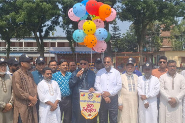 জয়পুরহাটে চ্যাম্পিয়ন ট্রফির উদ্বোধন