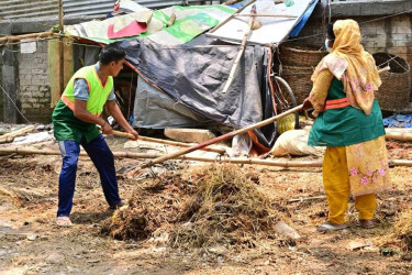 তিনদিনে ২৮ হাজার টন কোরবানির বর্জ্য অপসারণ করেছে ডিএসসিসি
